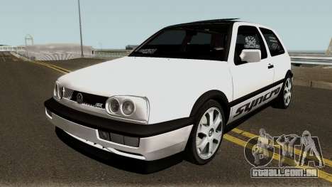 Volkswagen Golf 3 ABT VR6 Turbo Syncro para GTA San Andreas