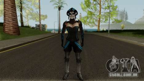 Day of the Dead Kitana MKXM para GTA San Andreas