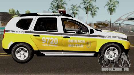 Renault Duster 2014 Brigada Militar para GTA San Andreas
