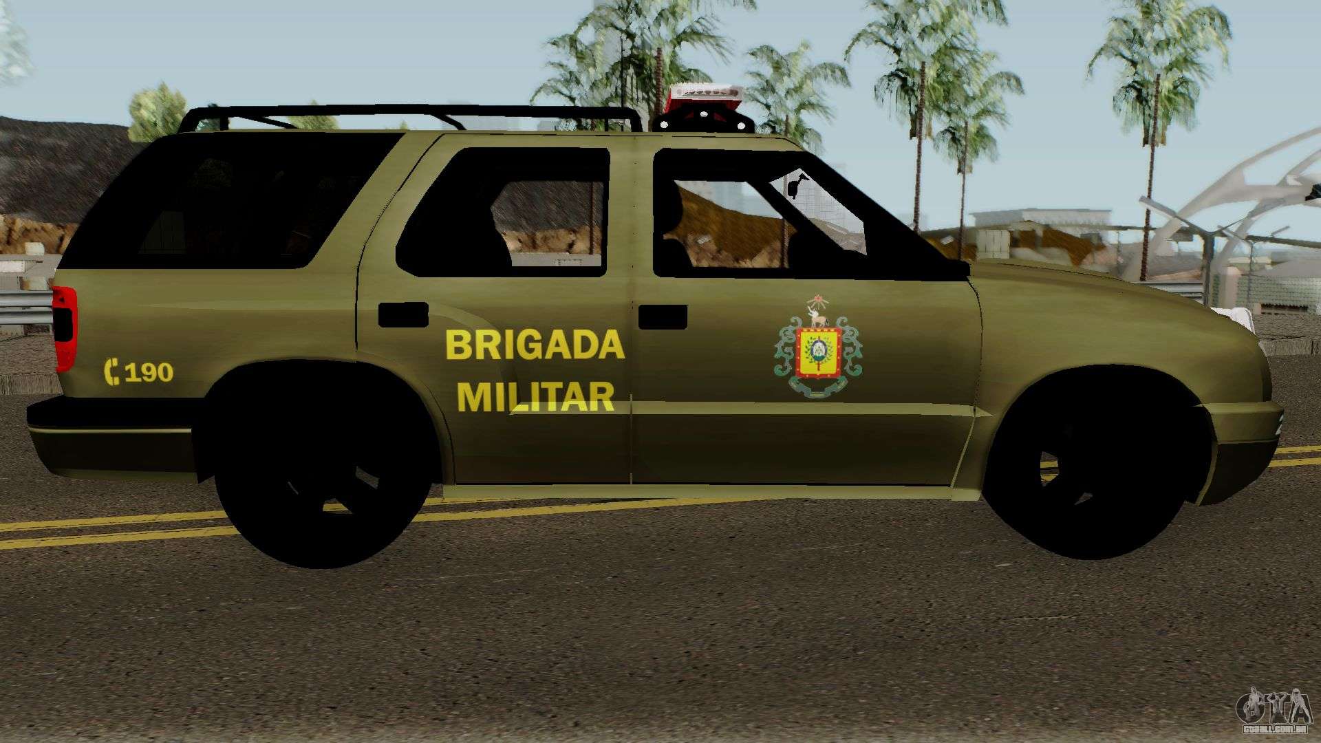 Blazer da Polícia Federal para o GTA San Andreas - Palpite Digital