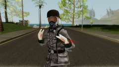 SS Nazi Skin with Gasmask para GTA San Andreas