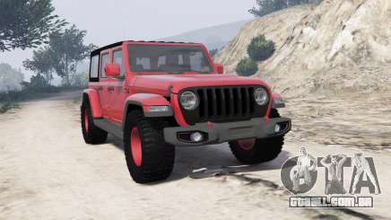 Jeep Wrangler Unlimited Rubicon 2018 [add-on] para GTA 5
