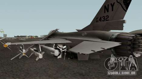 F-16C Fighting Falcon para GTA San Andreas