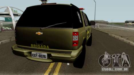 Chevrolet Blazer Brasilian Police para GTA San Andreas