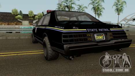 Police Roadcruiser GTA 5 para GTA San Andreas