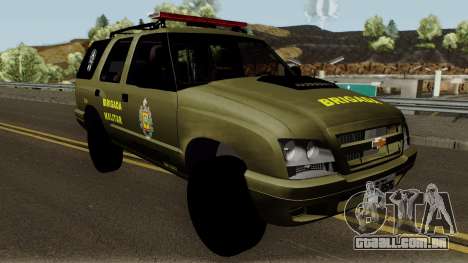 Chevrolet Blazer Brasilian Police para GTA San Andreas