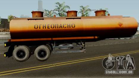 Tanque de reboque NefAZ para GTA San Andreas