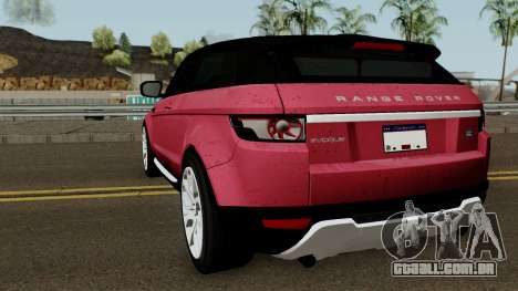 Land Rover 2015 para GTA San Andreas