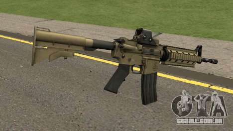 M4A1 TAN para GTA San Andreas