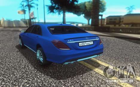 Mercedes-Benz W222 para GTA San Andreas