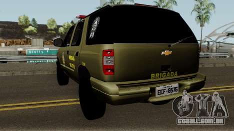 Chevrolet Blazer Brasilian Police para GTA San Andreas