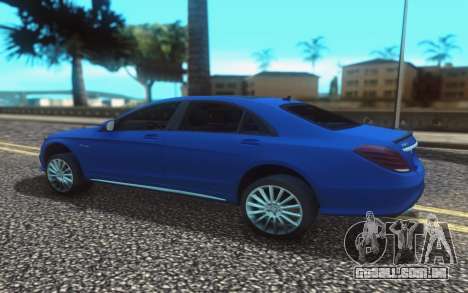 Mercedes-Benz W222 para GTA San Andreas