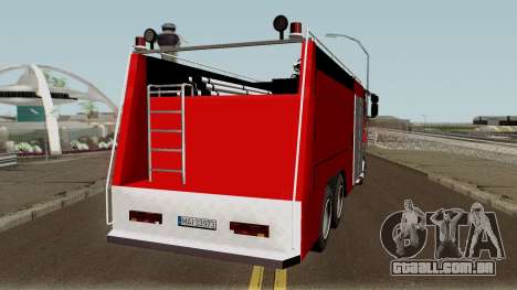 Iveco Trakker Pompieri - Romanian Firetruck para GTA San Andreas