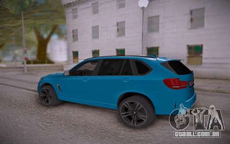 BMW X5M 2015 para GTA San Andreas