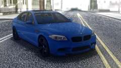 BMW M5 F10 Blue para GTA San Andreas