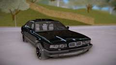 BMW E34 Black para GTA San Andreas
