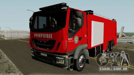 Iveco Trakker Pompieri - Romanian Firetruck para GTA San Andreas
