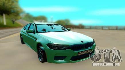 BMW M5 F90 Green para GTA San Andreas