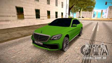 Mercedes-Benz S63 AMG Green para GTA San Andreas