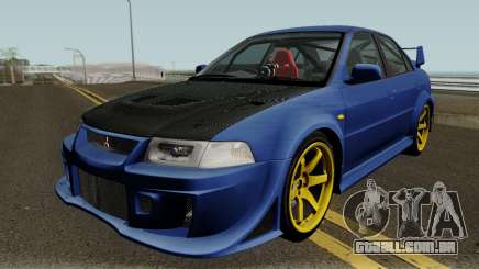 Mitsubishi Evolution VI Edited para GTA San Andreas