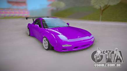 Mazda RX-7 Purple para GTA San Andreas
