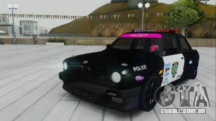 BMW E30 Police para GTA San Andreas