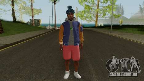 Skin Random 102 (Outfit XXXTentacion) para GTA San Andreas