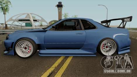 Nissan Skyline GTR R34 Sun Line Racing para GTA San Andreas