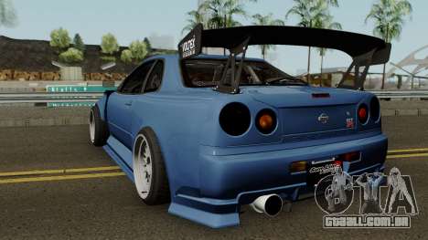 Nissan Skyline GTR R34 Sun Line Racing para GTA San Andreas