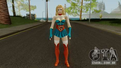 DCUO Supergirl Bombshell para GTA San Andreas
