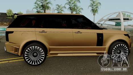 Range Rover Mansory Autobiography LWB para GTA San Andreas