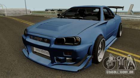 Nissan Skyline GTR R34 Sun Line Racing para GTA San Andreas