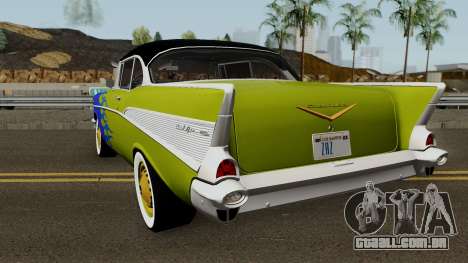 Chevrolet Bel Air Sports Hotrod 1957 para GTA San Andreas