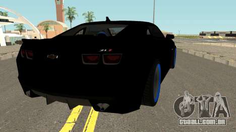 Chevrolet Camaro ZL1 2012 Drift 1.0 para GTA San Andreas