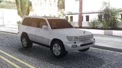 Toyota Land Cruiser 105 White para GTA San Andreas