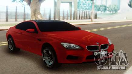 BMW M6 Red Coupe para GTA San Andreas
