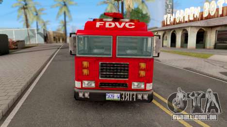 Firetruck from GTA VCS para GTA San Andreas