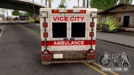 Ambulance from GTA VCS para GTA San Andreas
