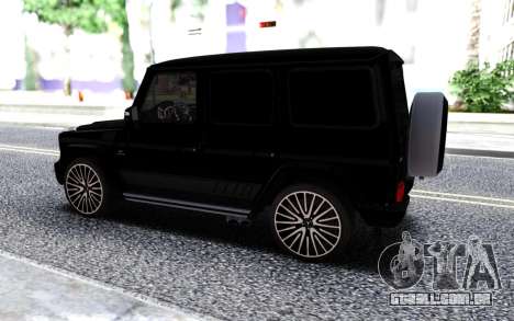 Mercedes-Benz G63 AMG para GTA San Andreas