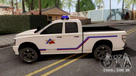 Bravado Bison 2013 Hometown PD Style para GTA San Andreas