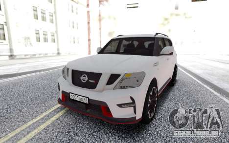 Nissan Patrol Nismo para GTA San Andreas