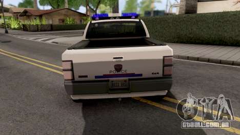 Bravado Bison 2013 Hometown PD Style para GTA San Andreas