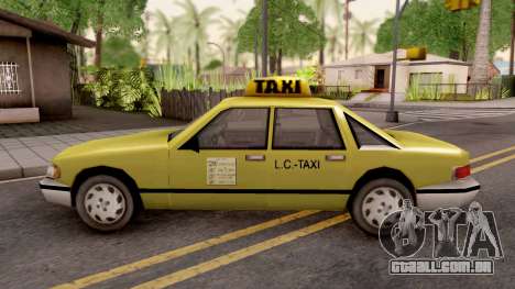 Taxi from GTA 3 para GTA San Andreas