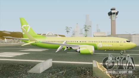 Boeing 737 MAX (S7 Airlines Livery) para GTA San Andreas