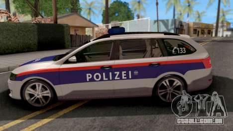 Skoda Octavia Polizei para GTA San Andreas