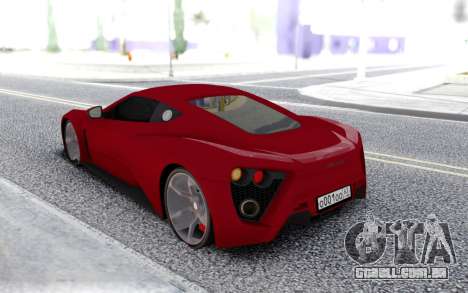 Zenvo ST1 para GTA San Andreas