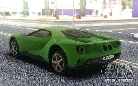 Ford GT 2017 para GTA San Andreas