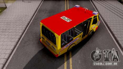 Daihatsu Delta Colectivo Colombiano para GTA San Andreas