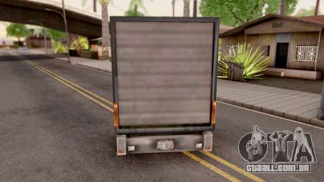 Triad Fish Van from GTA 3 para GTA San Andreas
