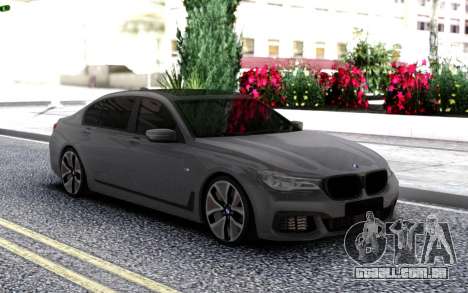 BMW 750 760Li M Xdrive 2017 para GTA San Andreas
